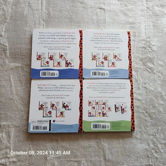 Ladybug Girl and Her Papa, Her Mama, Says Goodnight, Loves. 4 in Lot Board Books - Picture 6 of 6